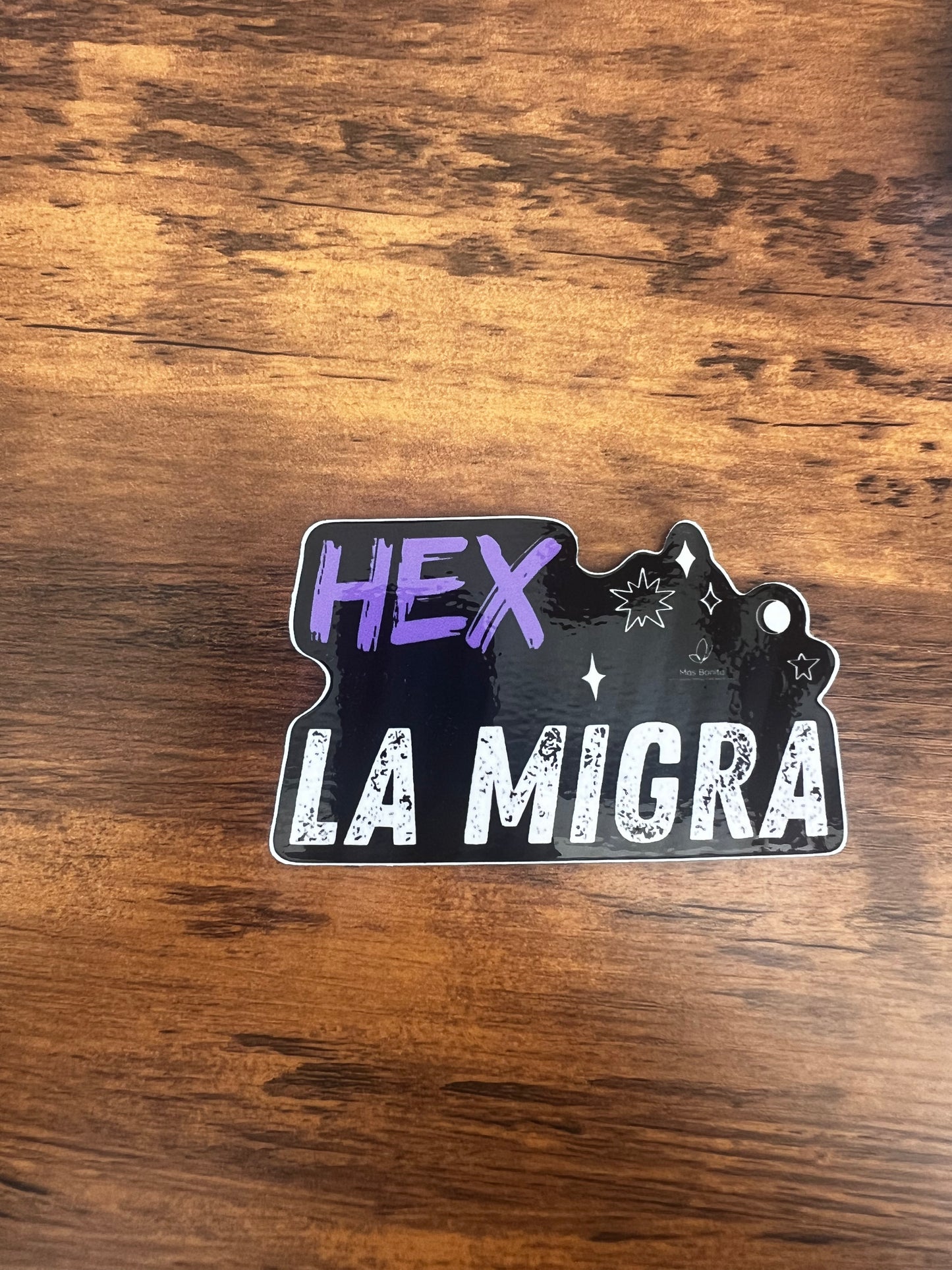 Hex La Migra – Vinyl Sticker (2.5”)