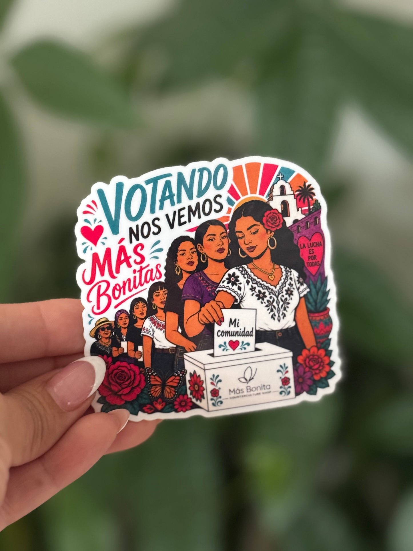 Votando Sticker